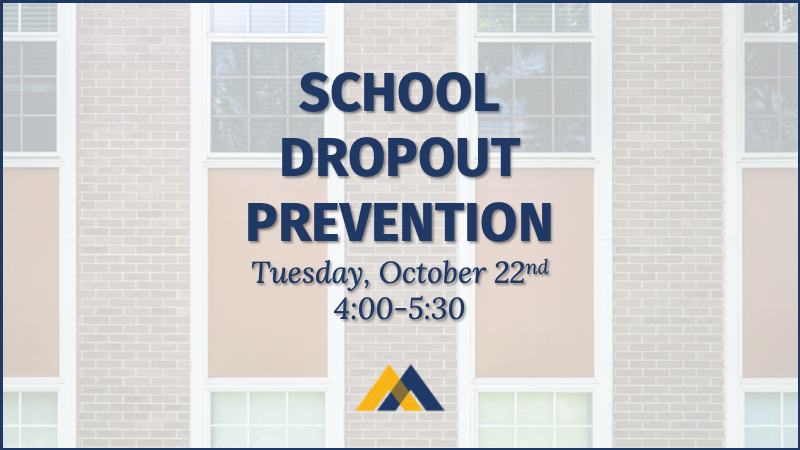 A banner image inviting registration for the MERC Seminar on school dropout prevention