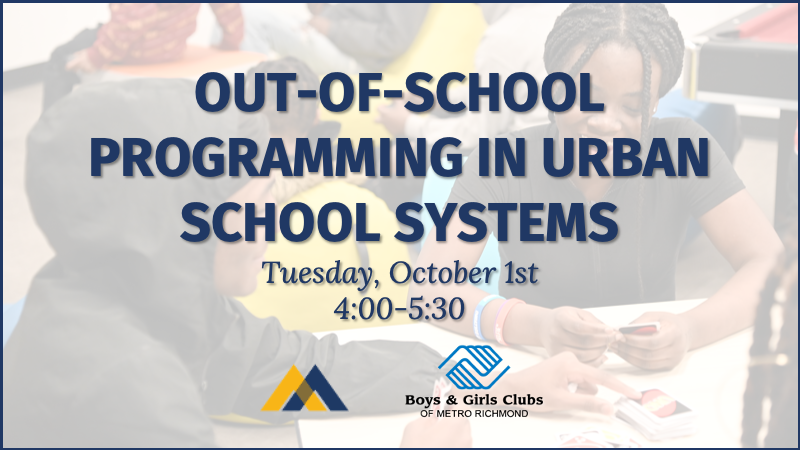 A banner image inviting registration for a MERC seminar on out-of-school time providers